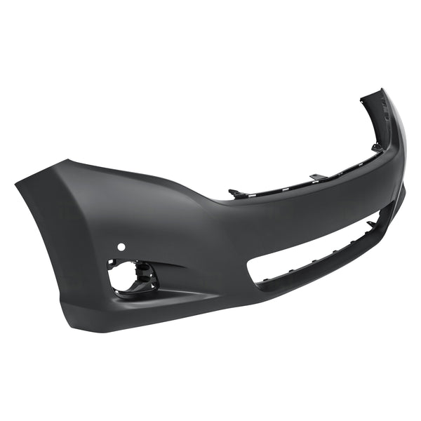 TOYOTA VENZA 2013 BUMPER FRONT PRIMED W/SENSOR HOLE CAPA TO1000401C - Moe's Auto Parts