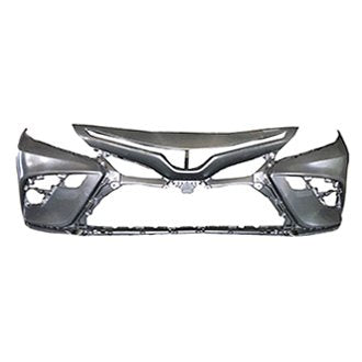 TOYOTA CAMRY_HYBRID 2020 BUMPER FR PRIMED SE W/O SENSOR CAPA