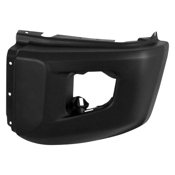 TOYOTA TUNDRA RWD 2014 BUMPER END FRONT LH W/O SENSOR HOLE MATTE DARK GRAY SR TO1004182C - Moe's Auto Parts