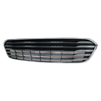 TOYOTA AVALON 2013 GRILLE LOWER FR PAINTED SILVR GRAY W/CHROME MLDG W/O SENSOR HOLE TO1036146