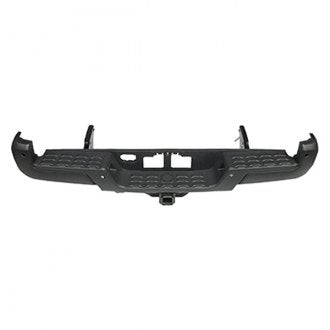 TOYOTA TACOMA_PICKUP_4WD 2021 BUMPER RR ASSY W/TOWING HOOK/SENSOR HOLE BLACK