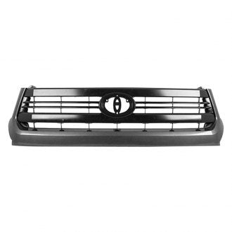 TOYOTA TUNDRA_4WD 2015 GRILLE PAINTED BLACK W/GRAY MOULDING SR MODEL TO1200372