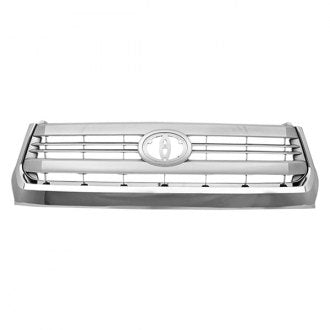 TOYOTA TUNDRA_4WD 2014 GRILLE PAINTED SILVER-GRAY W/CHROME MOULDING 1794 EDITION TO1200376