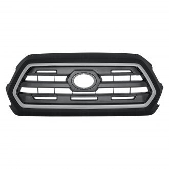 TOYOTA TACOMA_PICKUP_4WD 2019 GRILLE SILVER W/CHROME MOULDING/BLACK FRAME LTD MODEL TO1200409