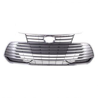 TOYOTA AVALON 2021 GRILLE SILVER GRAY W/O SENSOR/CAMERA LTD/XLE MODELS(BAR STYLE) TO1200436