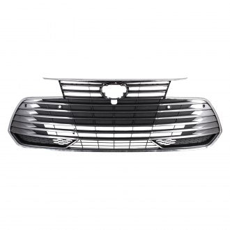 TOYOTA AVALON 2021 GRILLE SILVER GRAY W/SENSOR/CAMERA LTD/XLE MODELS(BAR STYLE) TO1200437