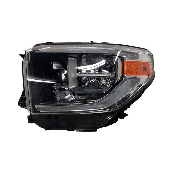 TOYOTA TUNDRA RWD 2019 HEAD LAMP RH W/LED DRL W/O SMOKED LENS