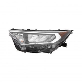 TOYOTA RAV4 2021 HEAD LAMP LH W/O HYBRID CHROME NORTH-AMERICAN BUILT