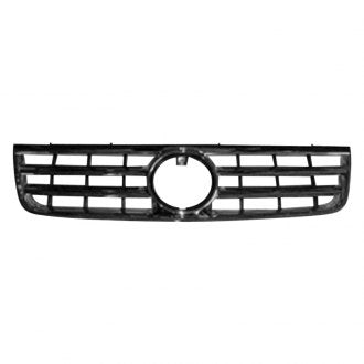 VOLKSWAGEN TOUAREG 2004 GRILLE SATIN-BLACK W/CHROME FRAME PLASTIC VW1200143